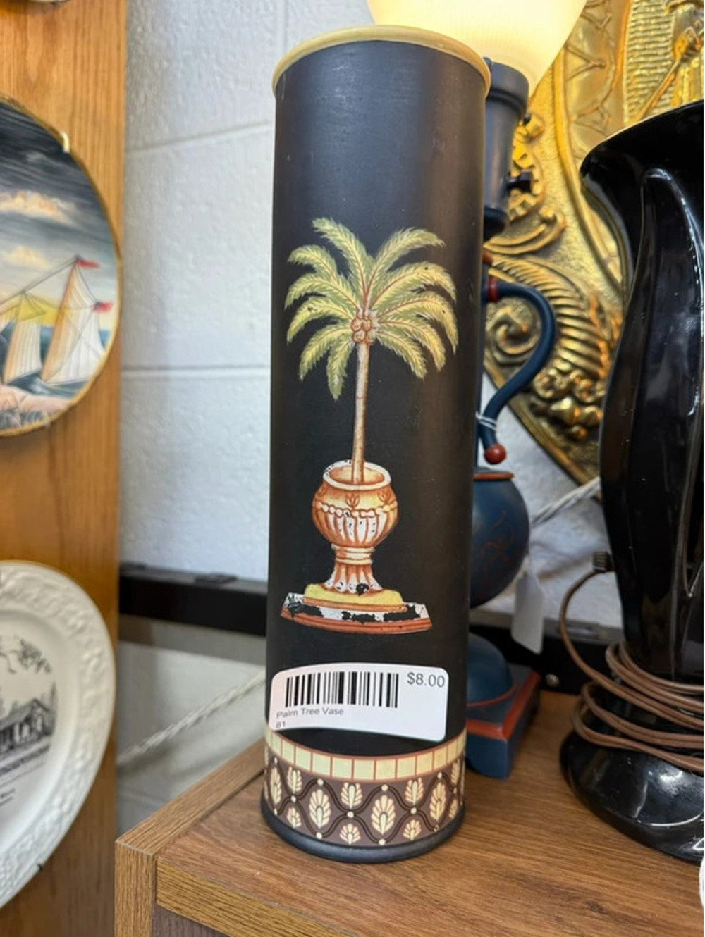 Palm Tree Vase